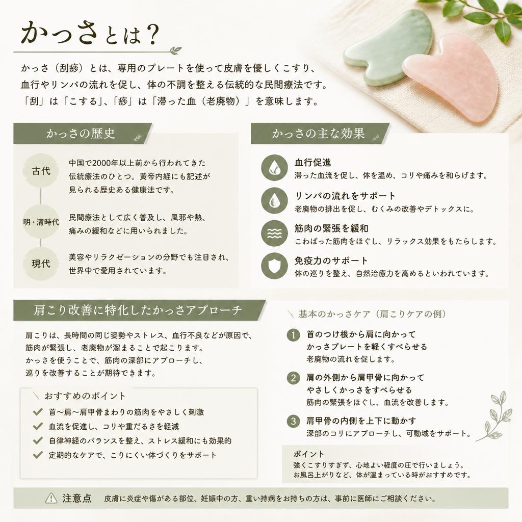 かっさの魅力