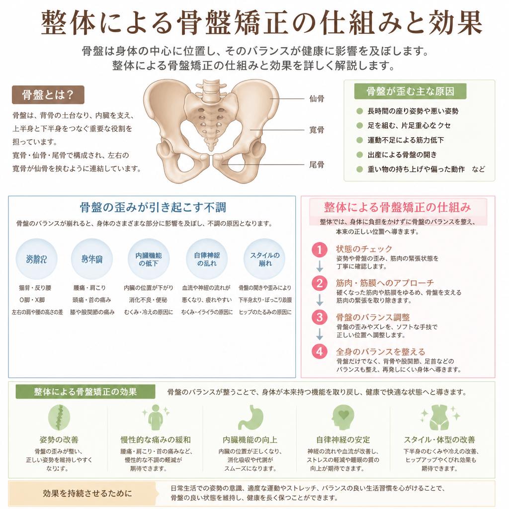4. 骨盤矯正の効果