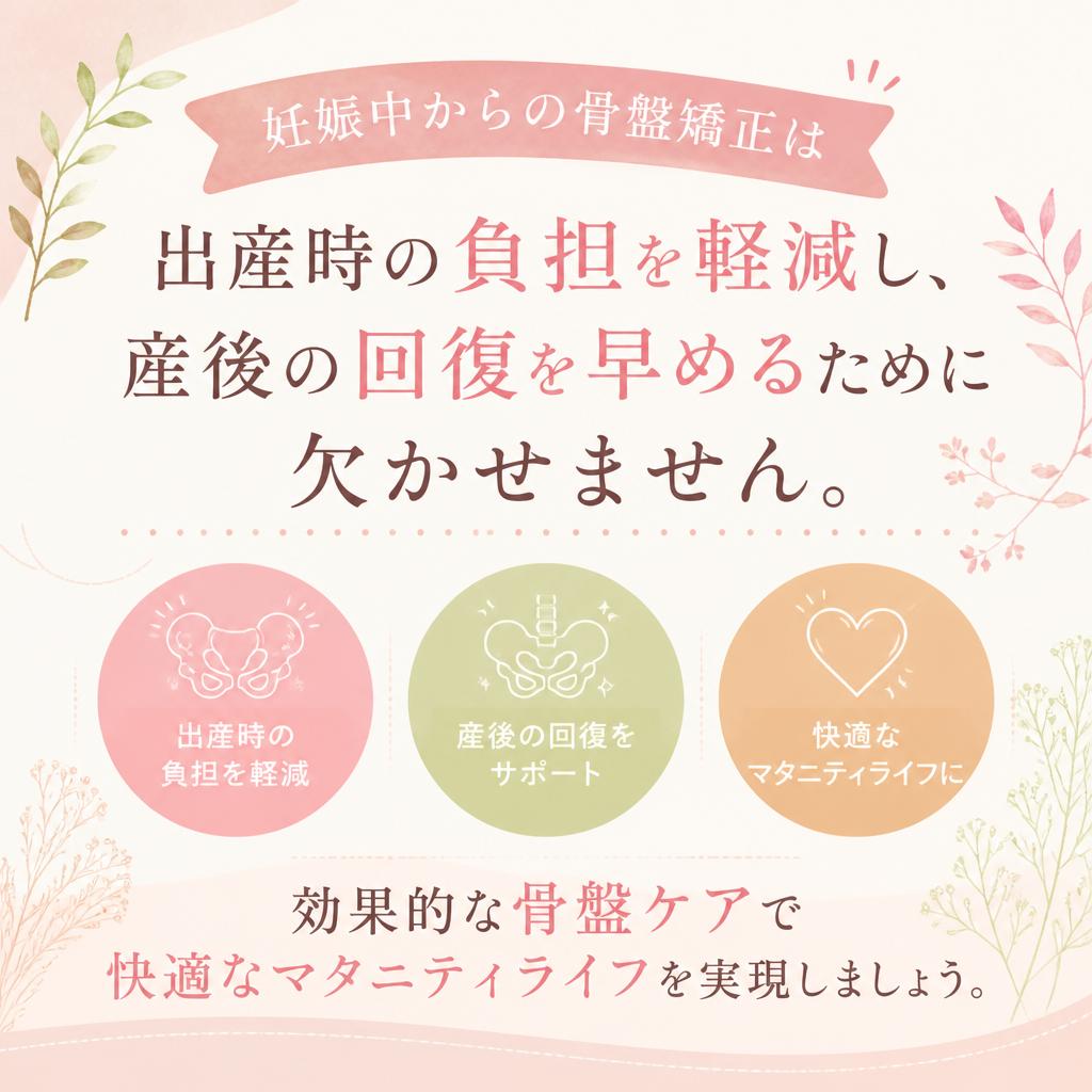 骨盤矯正の重要性
