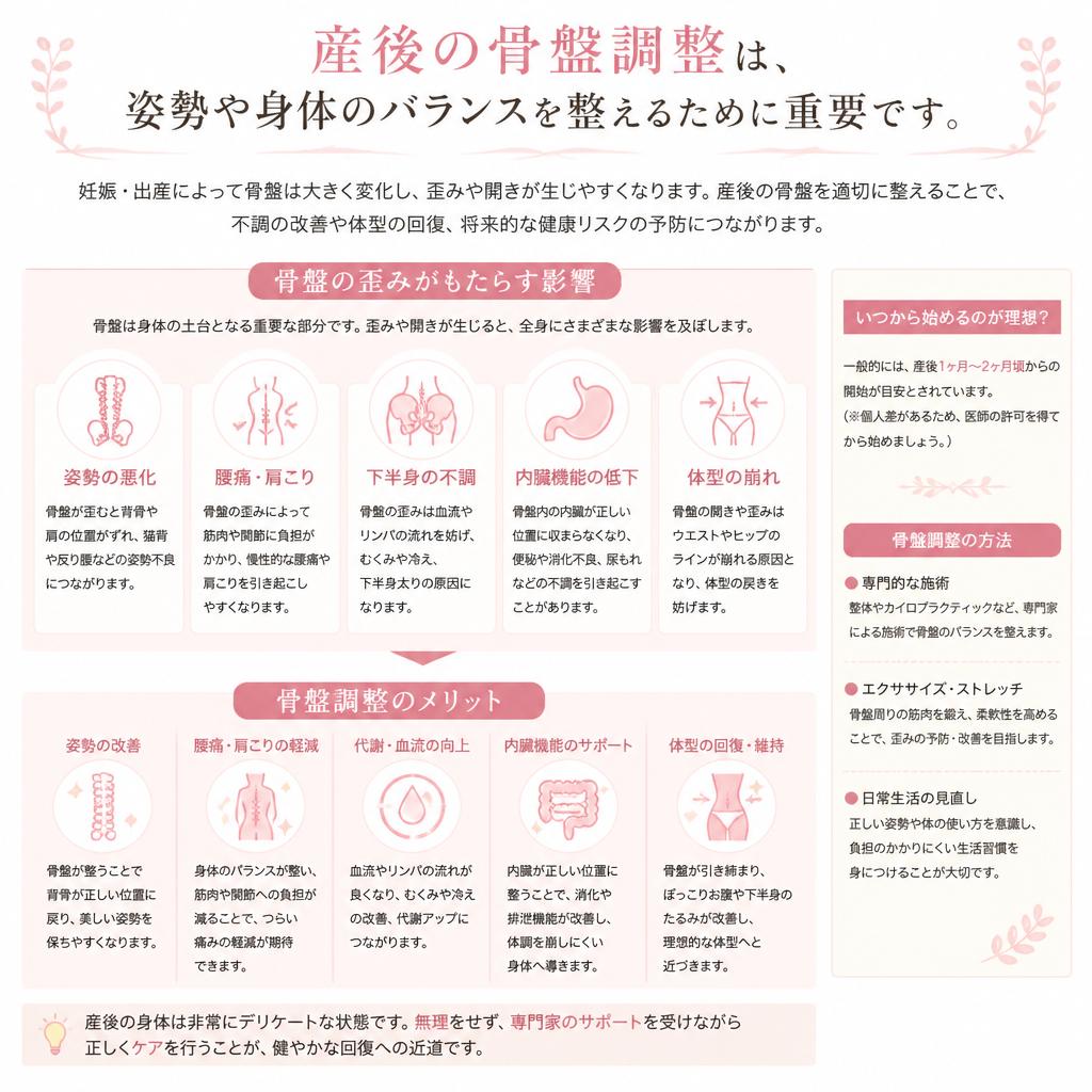 骨盤調整の重要性