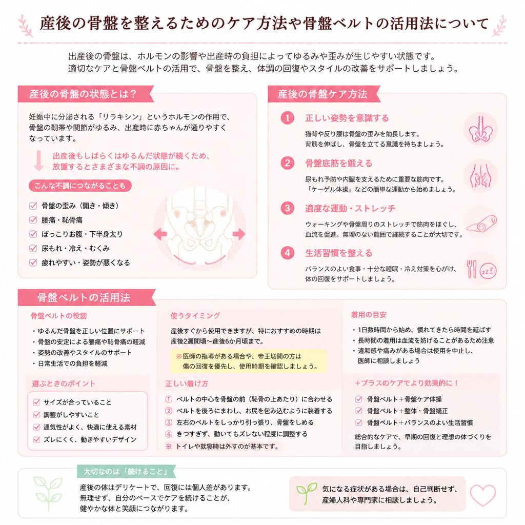 5. 骨盤ケアの重要性