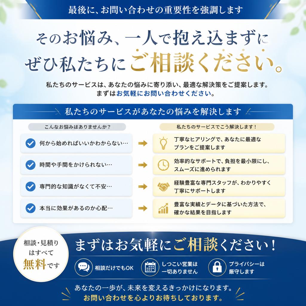7. お問い合わせいただく理由